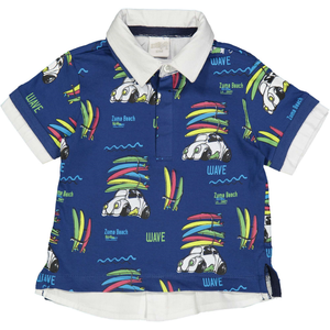 Polo T-Shirt Maglietta Neonato Bambino Mauli Birba Taglie 6/30 Mesi - 44611.00.97z
