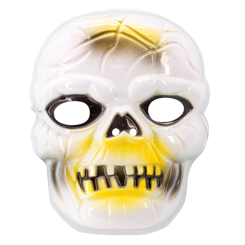 Maschera Teschio Accessori Travestimento Halloween Bambino - 5448h