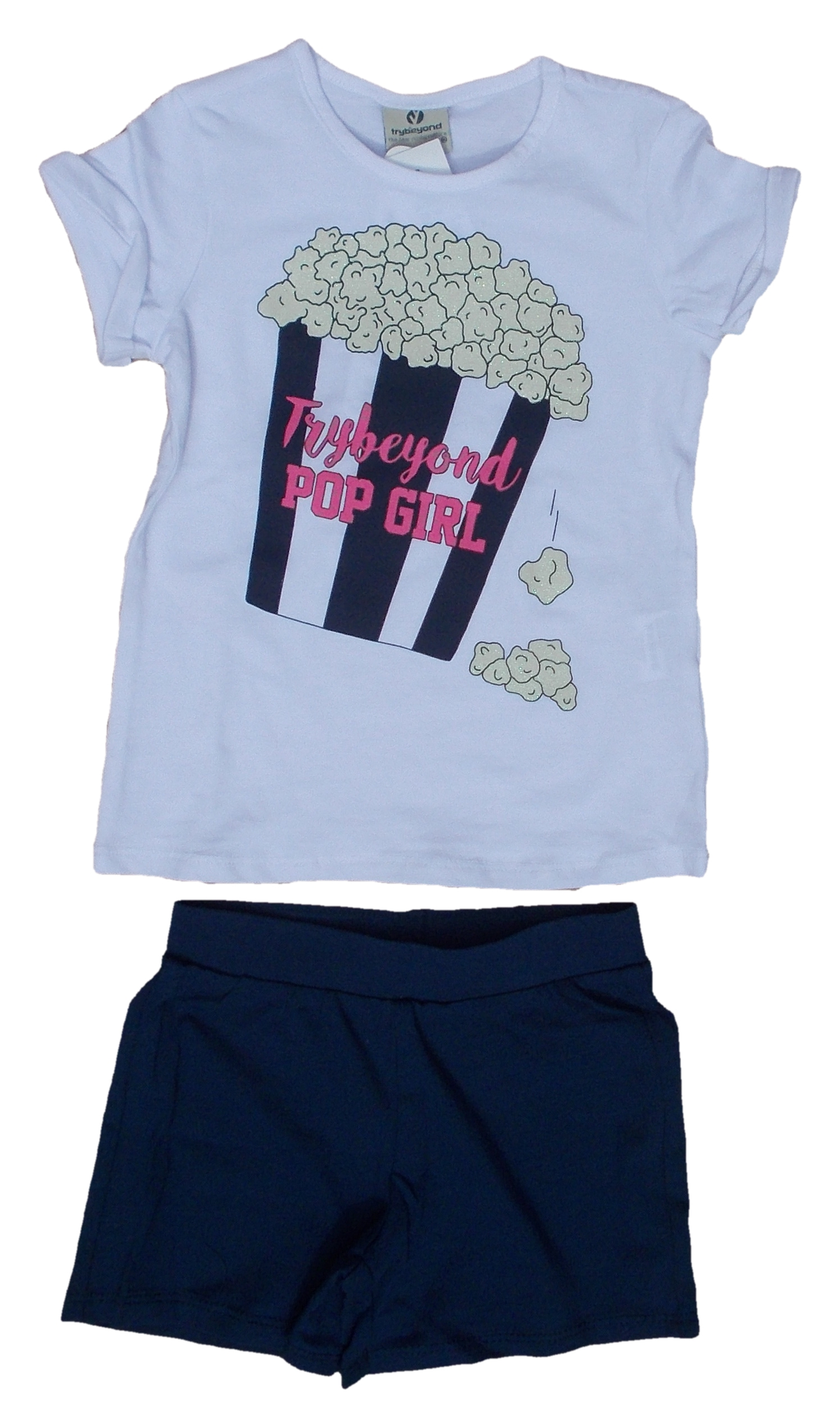 Completo Corto Bambina Mauli Birba Taglie 2/8 Anni - 49982.00.77s/p
