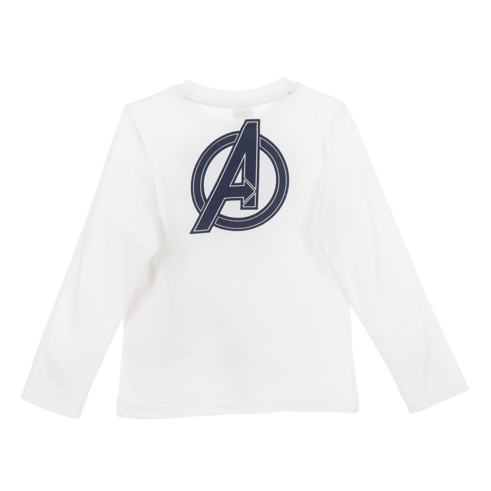 T-Shirt M.l. Capitan America MARVEL Bambino Ragazzo Sun City 4/10 Anni - Xh1177bianco