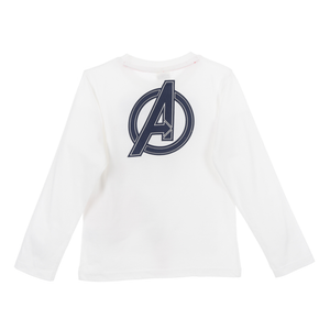 T-Shirt M.l. Capitan America MARVEL Bambino Ragazzo Sun City 4/10 Anni - Xh1177bianco