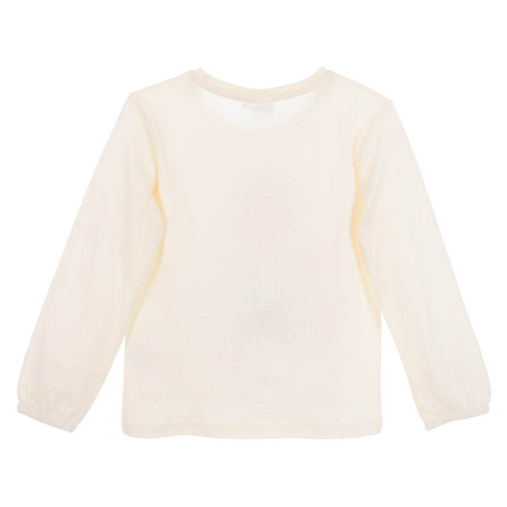 T-Shirt M.l. Froze Elsa e Anna DISNEY Maglietta Bambina Sun City 4/8 Anni - Xh1340bianco