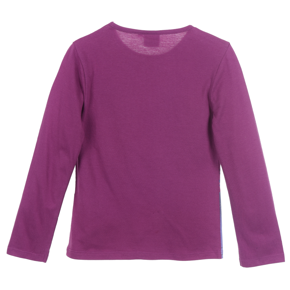 T-Shirt M.l.wish DISNEY Maglietta Bambina Sun City 6/12 Anni - Xh1328viola