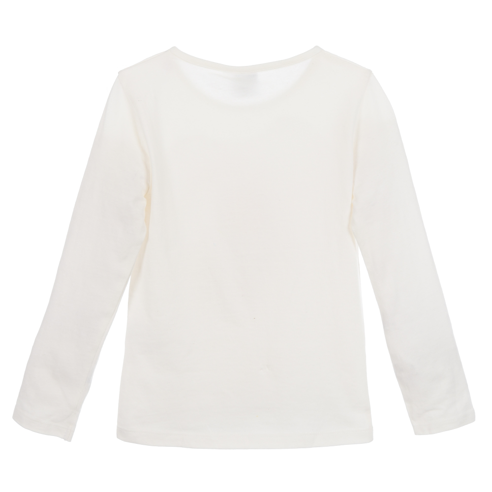 T-Shirt M.l. Gabby's Dollhouse Maglietta Bambina Sun City 3/8 Anni - Xh1323bianco
