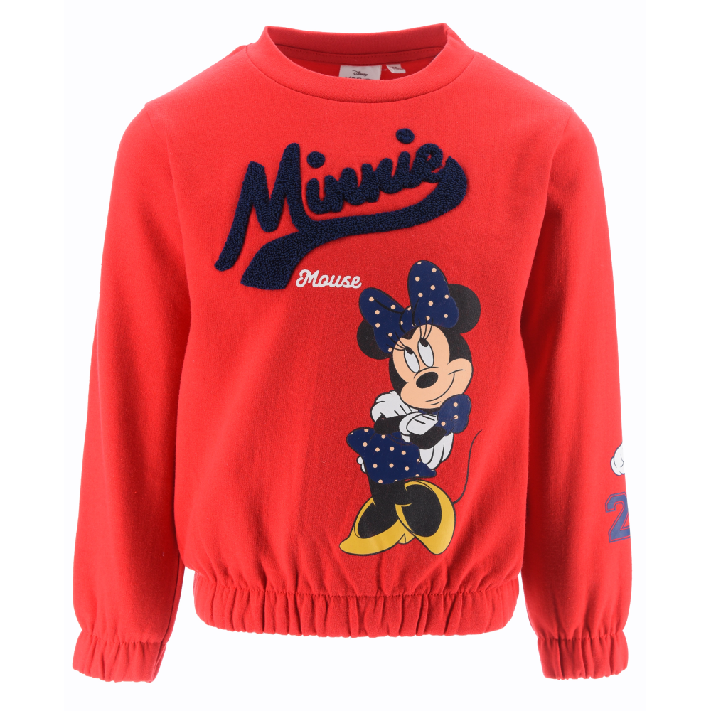Felpa Minnie Mouse DISNEY 3/8 Anni Maglietta Sun City - Xh1403rosso