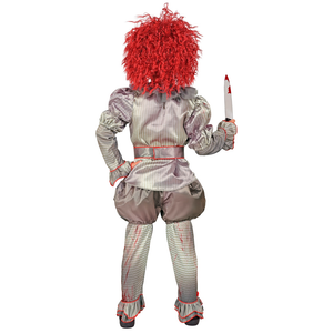 Vestito Carnevale Killer Clown Travestimento Costume per Halloween da Bambino - 1645
