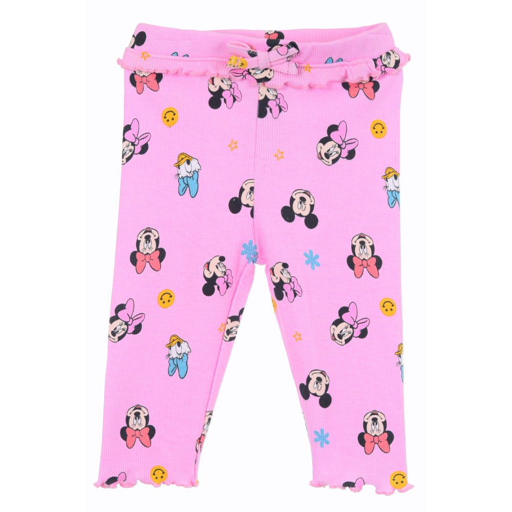 Leggings Minnie Mouse DISNEY Pantalone 6/24 Mesi Sun City - Xh0015rosa