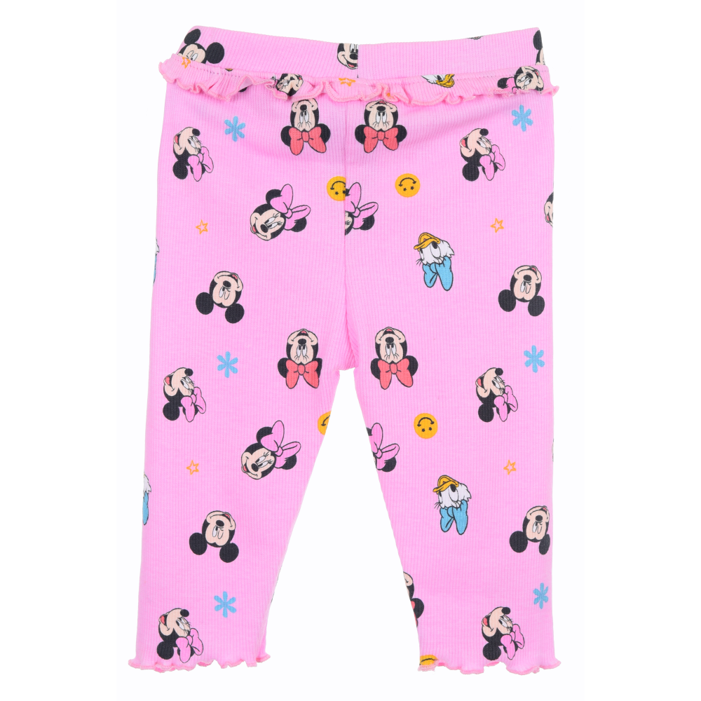 Leggings Minnie Mouse DISNEY Pantalone 6/24 Mesi Sun City - Xh0015rosa