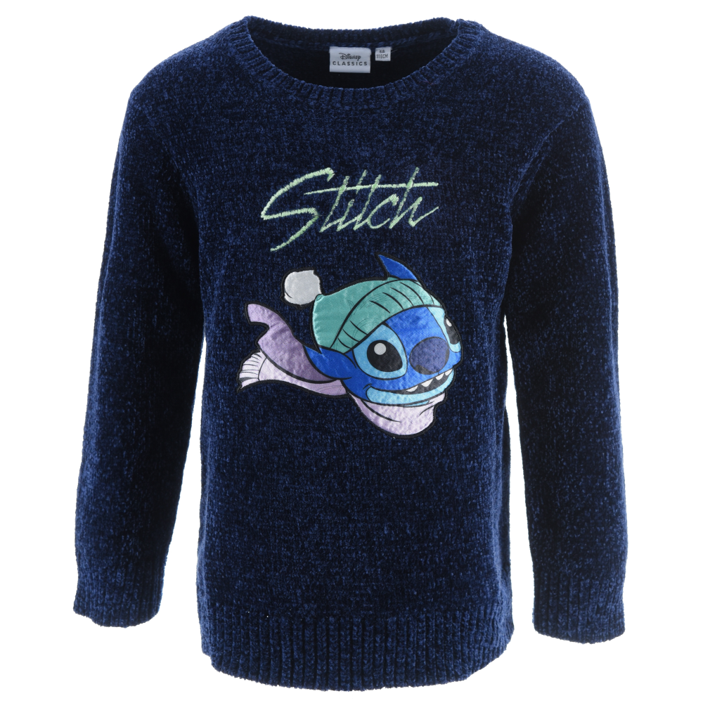 Maglione Lilo & Stitch DISNEY 6/12 Anni Sun City - Xh1311blu