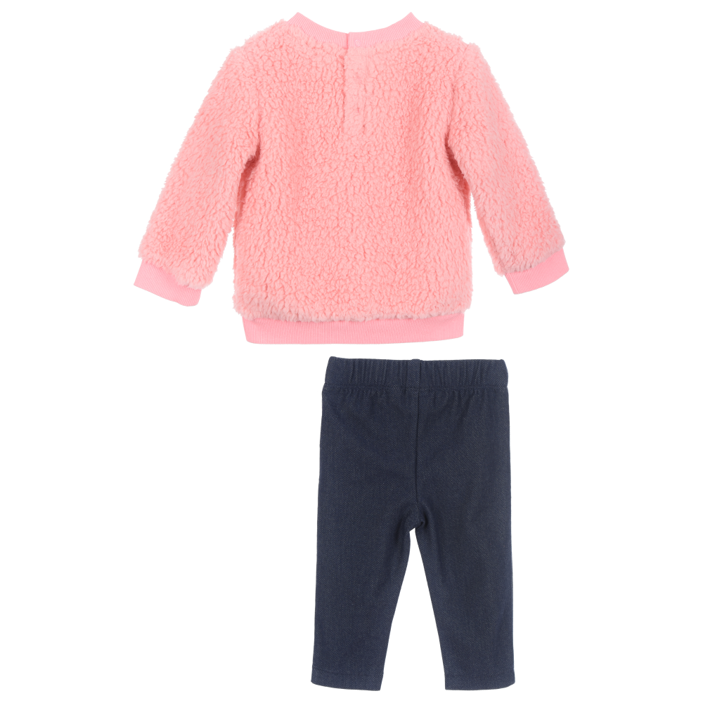 Completo Felpa con Leggings Minni Neonata Sun City 6/24 Mesi - Xh0044rosa