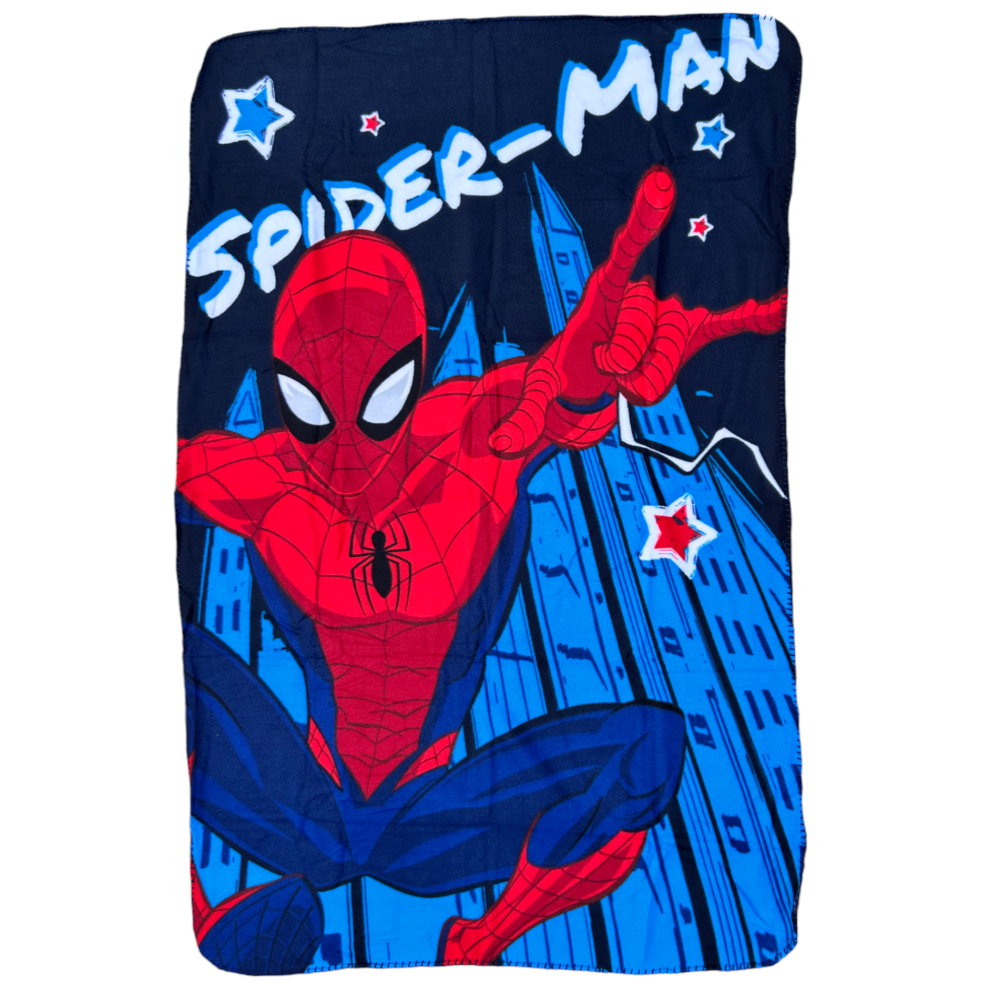 Plaid in Pile Spiderman MARVEL Coperta in Morbido Poliestere 100 X 150 CM 210 Gsm - Spm-1420