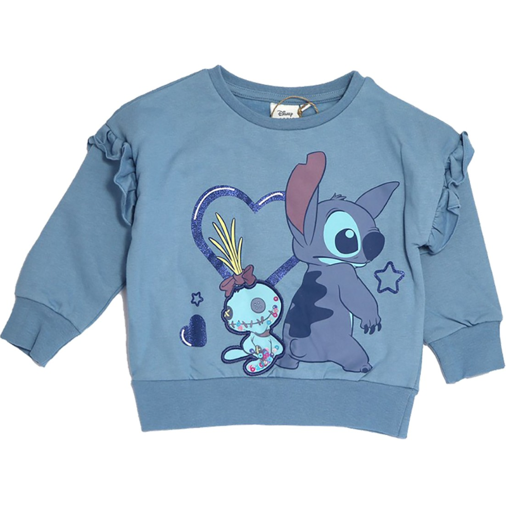 Felpa Lilo & Stitch DISNEY DISNEY 3/8 Anni Maglietta Sun City - Xh1230blu