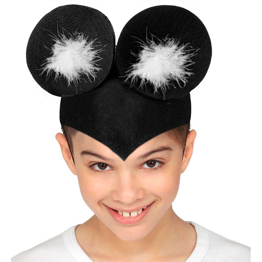 Calotta Topolino Topino Accessori Abito Vestito Carnevale Bambino - 3402t/1