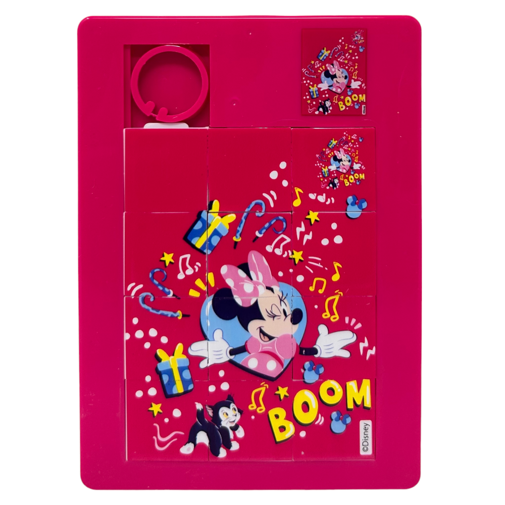 Mini Puzzle Gioco 12 Pezzi Minnie e Figaro DISNEY in Plastica - Min0876