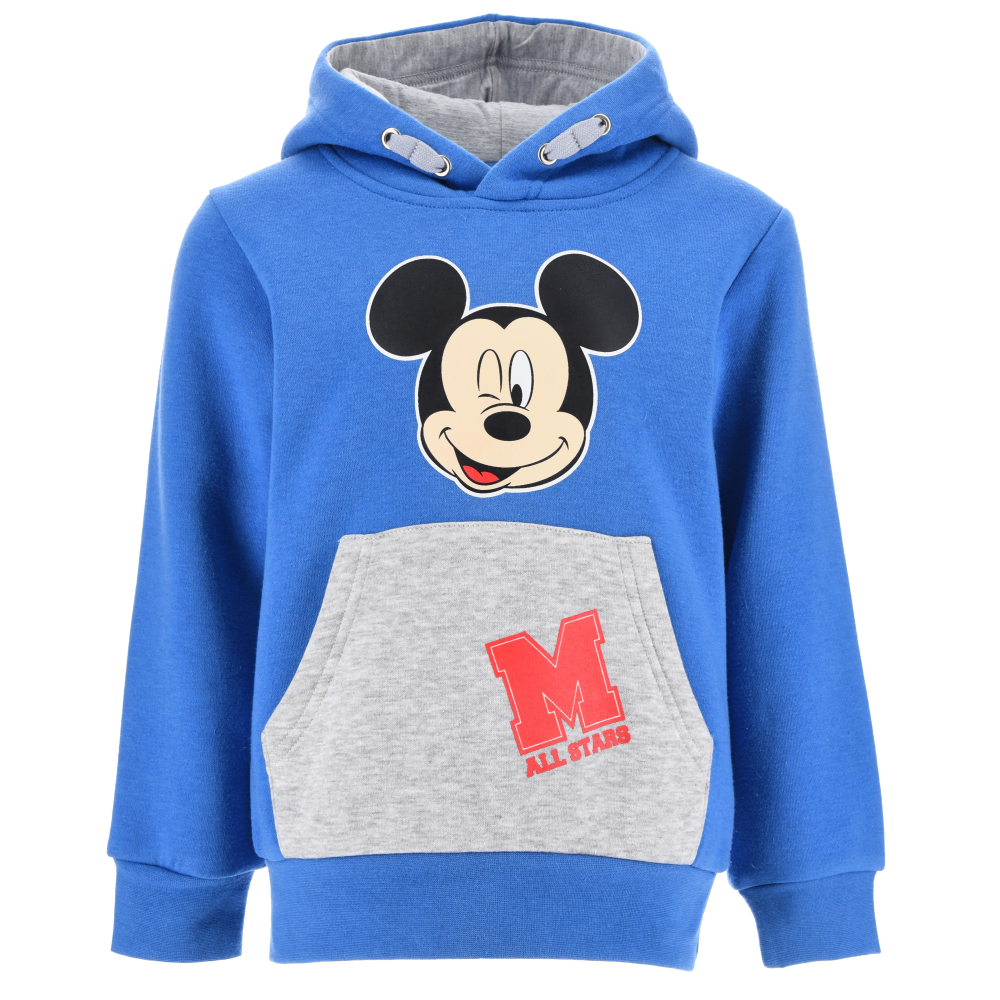 Felpa con Cappuccio Topolino DISNEY 3/6 Anni Maglietta Sun City - Xh1108azzurro