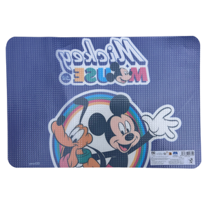 Tovaglietta Topolino DISNEY in Plastica Morbida Antiscivolo Ripiegabile Lavabile da Colazione Pranzo Cm.44x30 - Mic0979