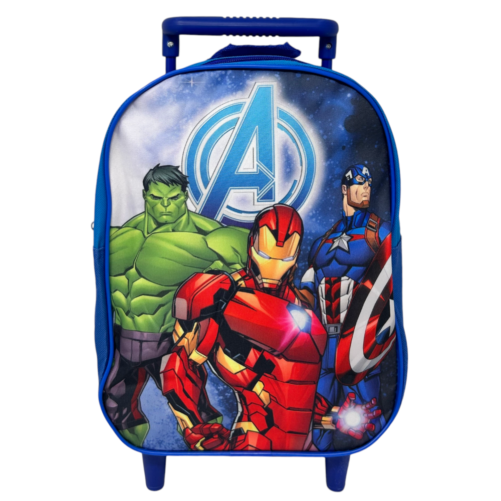 Zaino Asilo Trolley Avengers MARVEL Borsa per Scuola Materna Tempo Libero - 672941