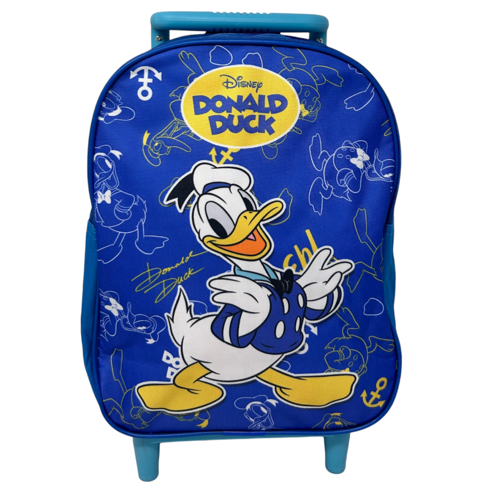 Zaino Asilo Trolley Paperino DISNEY Borsa per Scuola Materna Tempo Libero - 672958