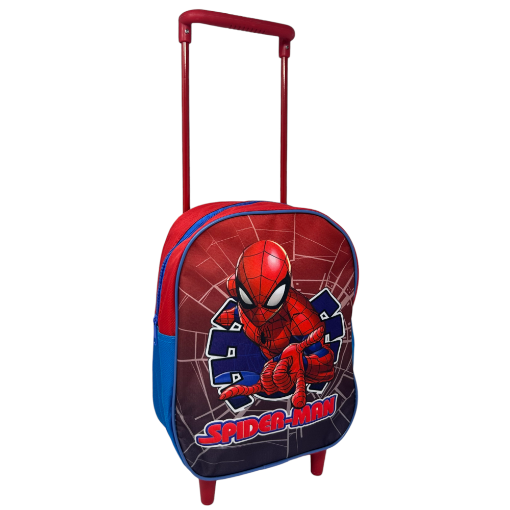 Zaino Asilo Trolley Spiderman MARVEL Borsa per Scuola Materna Tempo Libero - 672989