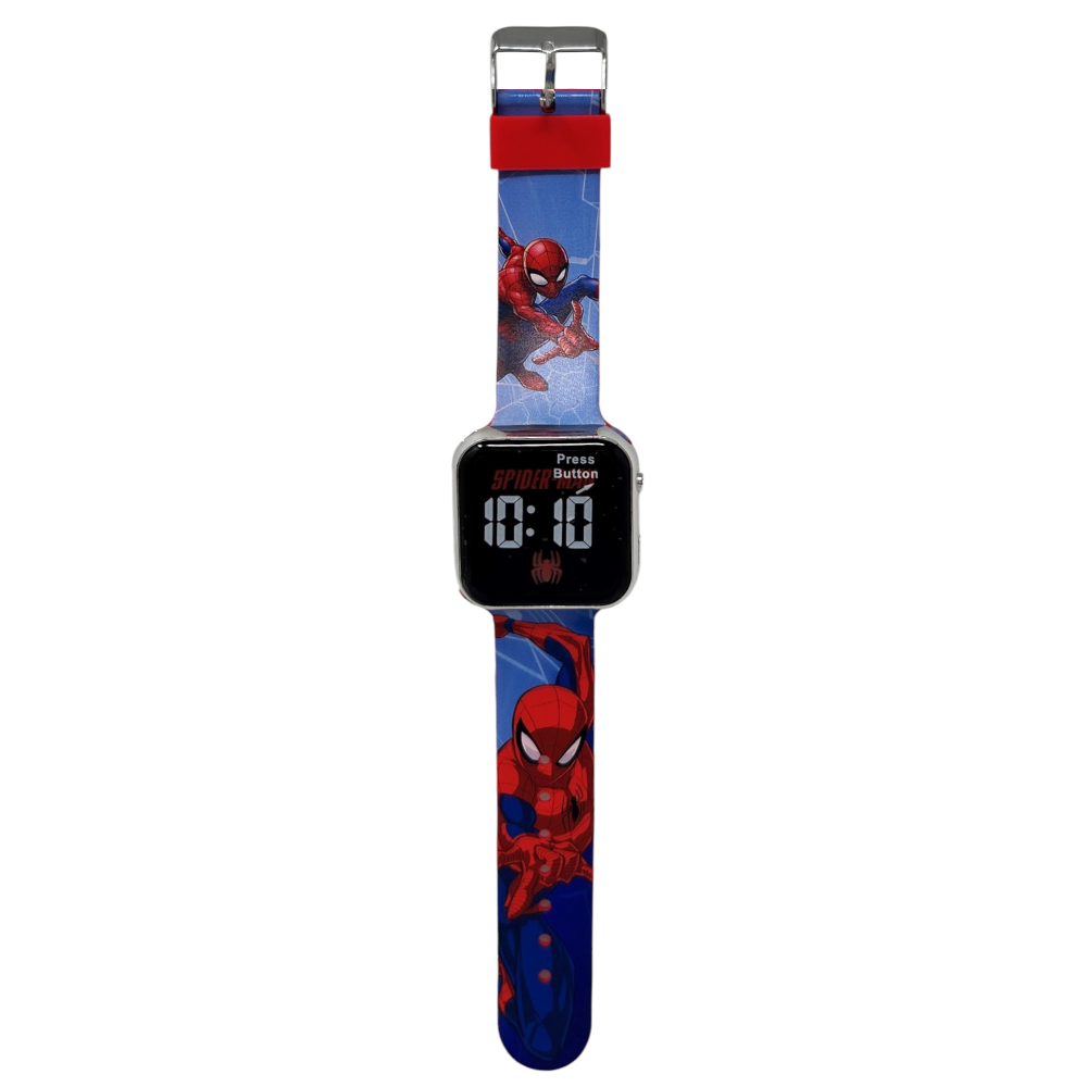 Orologio a LED Spiderman MARVEL da Polso Digitale con Cinturino Silicone - Spd4987