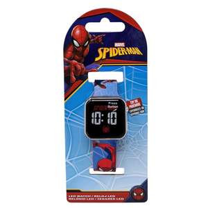 Orologio a LED Spiderman MARVEL da Polso Digitale con Cinturino Silicone - Spd4987