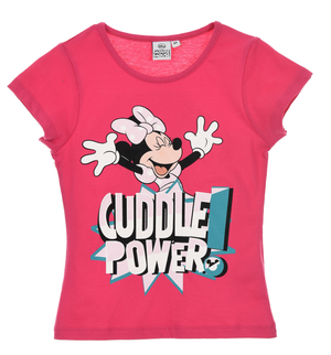T-Shirt Maglietta Minnie DISNEY Bambina Ragazza 3/8 Anni - Er1398fuxia
