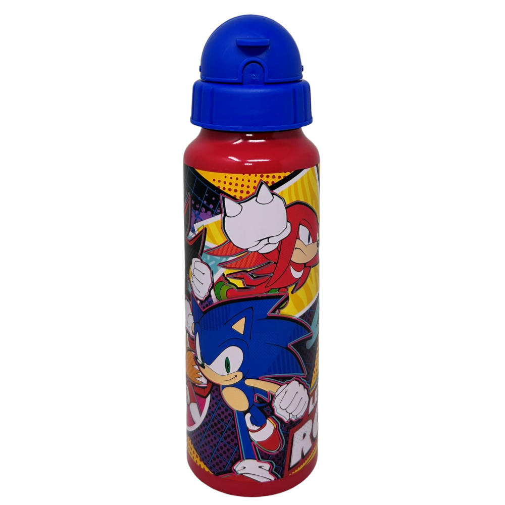 Borraccia in Alluminio con Cannuccia Sonic Bttiglia per Bambini 550 Ml - Sn9512mc/b