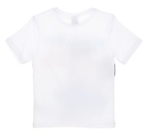 T-Shirt Maglietta Topolino Mickey Mouse DISNEY Bambino Ragazzo Sun City Taglie 3/8 Anni - Er1424bianco