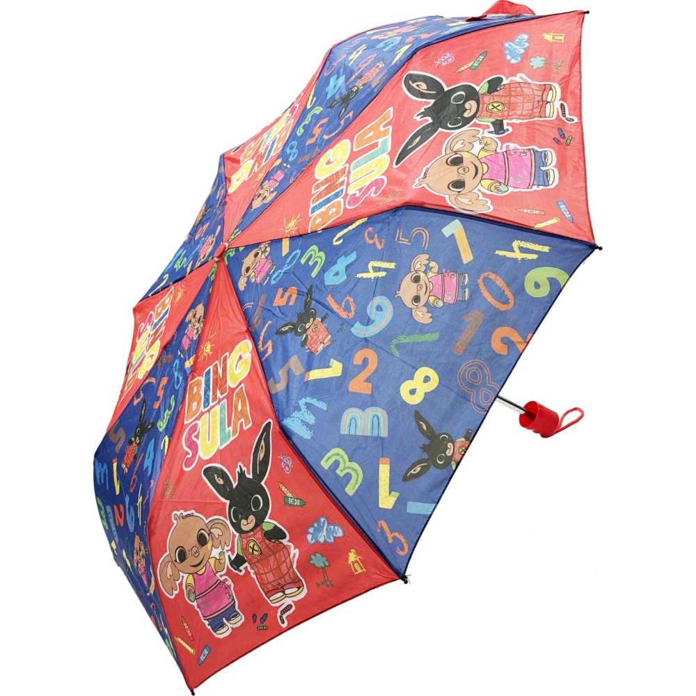 Ombrello Pieghevole Bing Sula Accessorio per la Pioggia Bambini - Q04596mc