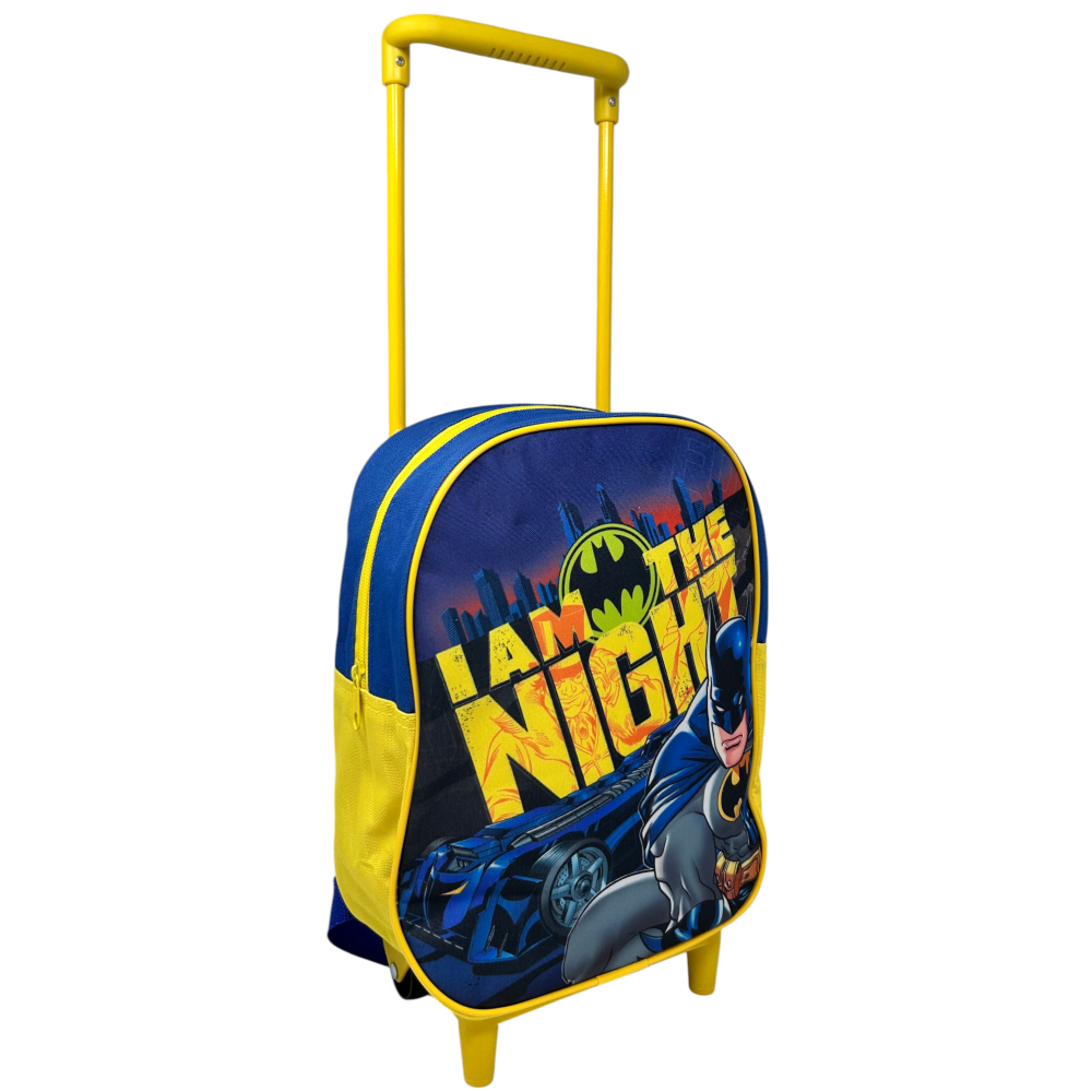 Zaino Asilo Trolley Batman DC Borsa per Scuola Materna Tempo Libero - Ba0993