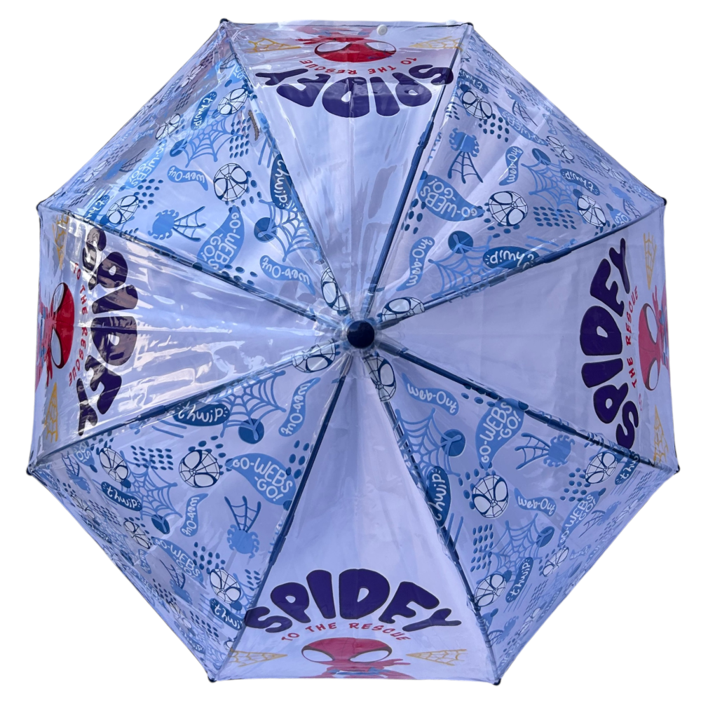 Ombrello a Campana Spidey MARVEL Accessorio per la Pioggia Bambino - M07616mc
