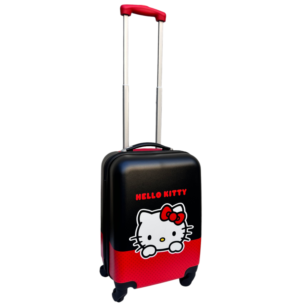 Trolley da Viaggio Hello Kitty Valigia in ABS Manico Allungabile - H08932mc