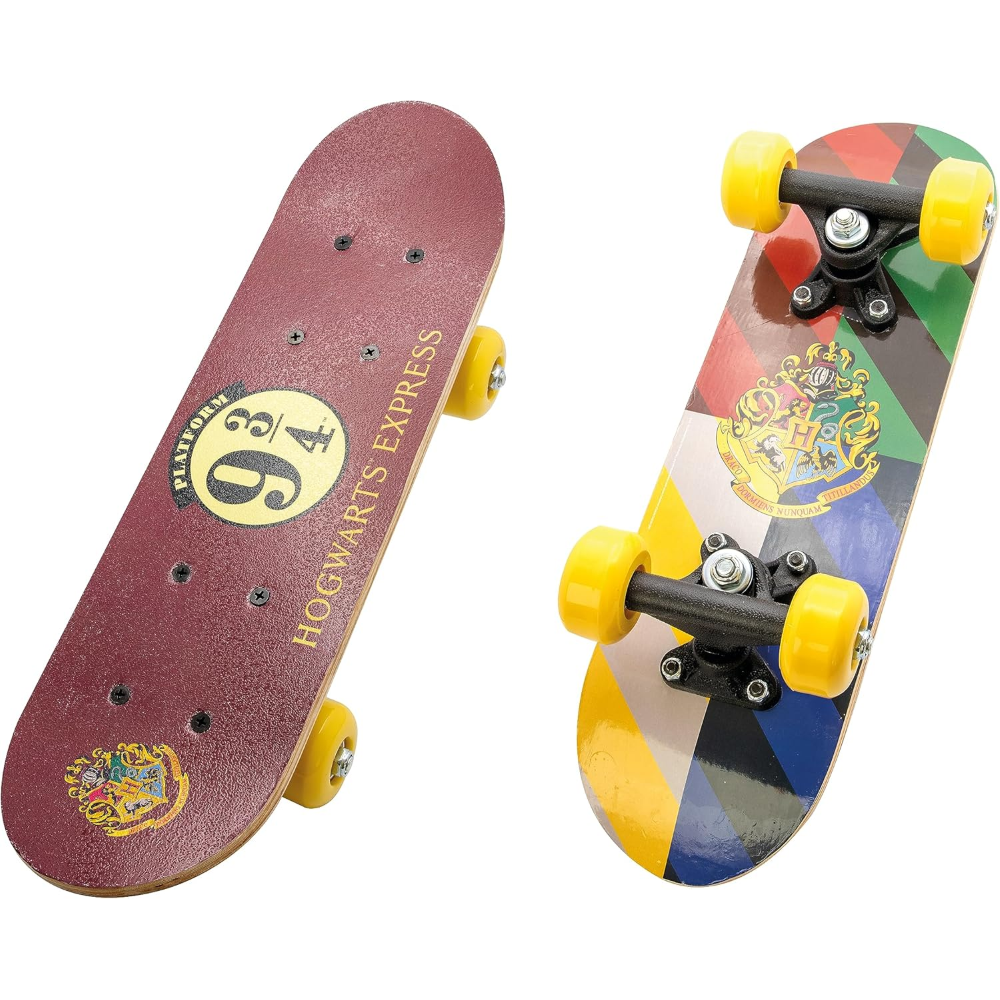 Mini Skateboard Harry Potter in Legno 43x12x8 CM Max 20 Kg - 23905