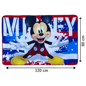 Tappeto Gioco Topolino DISNEY Microfibra Antiscivolo 80x120 CM - Mic1579