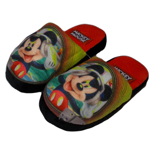 Ciabatte Pantofole Topolino Invernali DISNEY Scarpe Babuccie da 27 Al 34 - D93602 Arancio