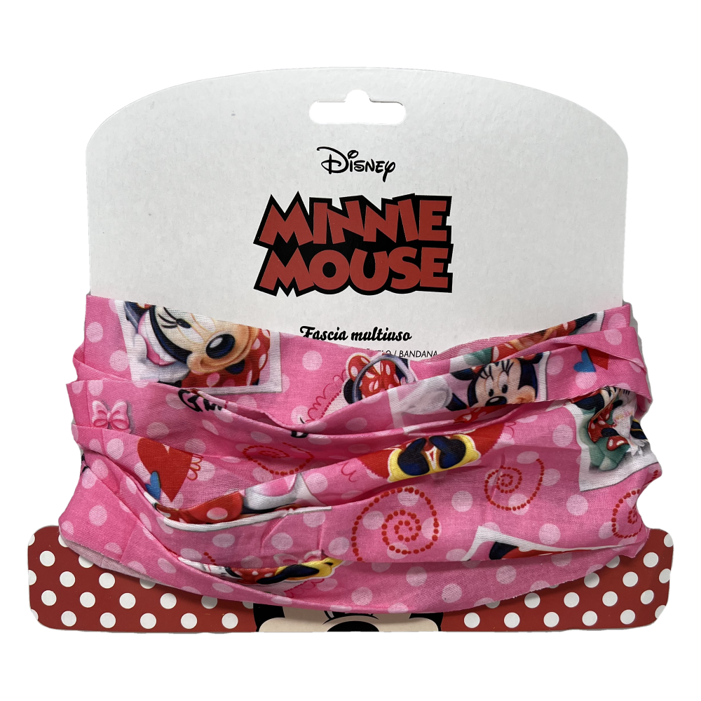 Scaldacollo Minnie DISNEY Fascia Multiuso Cm. 43x25  - 44792