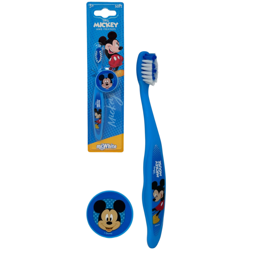 Spazzolino Topolino DISNEY Spazzolino Manuale Ergonomico con Setole Morbide