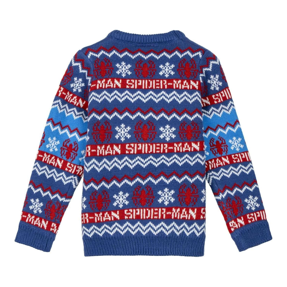 Maglione Natalizio Spiderman MARVEL Maglia di Natale per Bambini 100% Poliestere - 2286