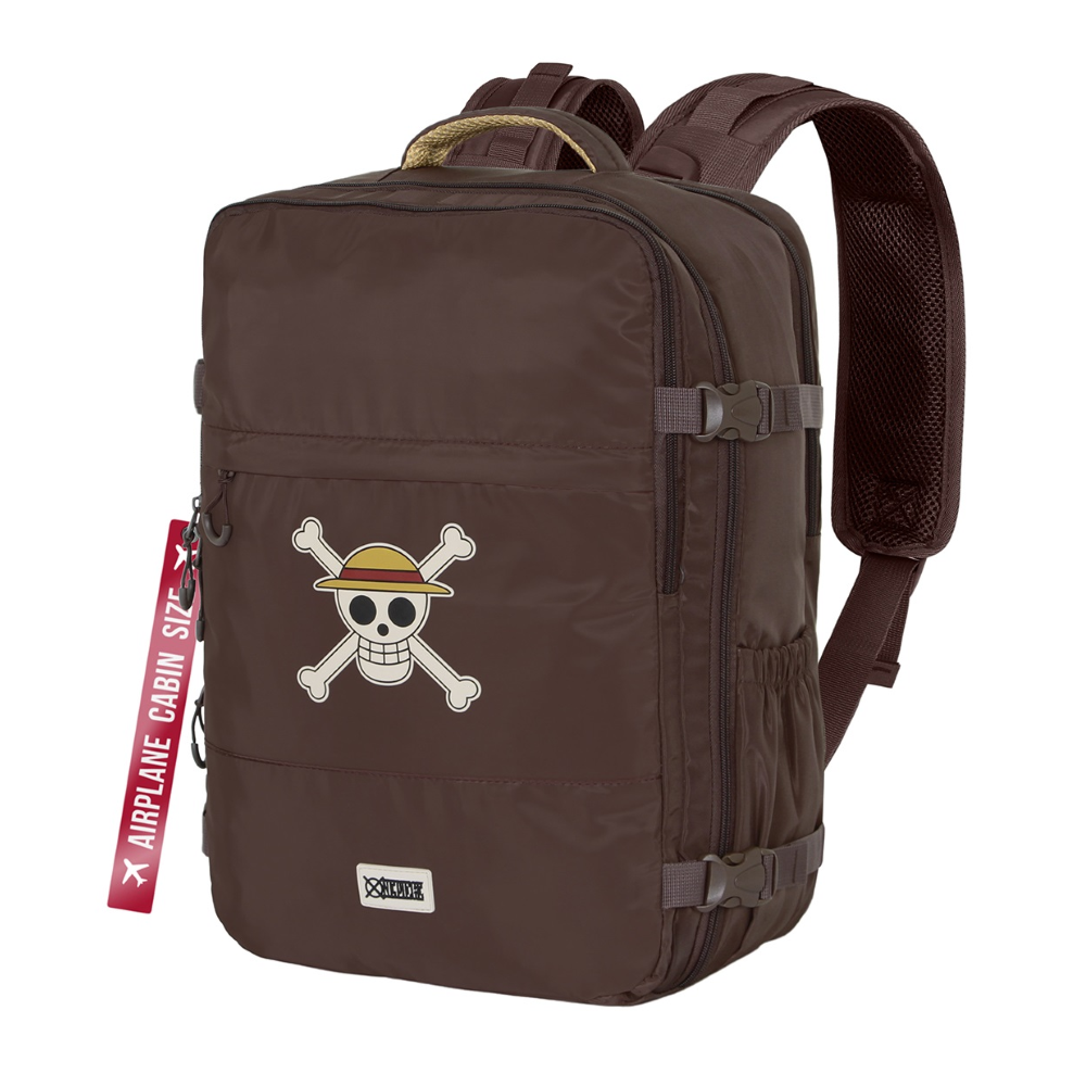 Zaino da Viaggio One Piece 40 CM Bagaglio a Mano da Cabina Adattabile a Trolley - 07956
