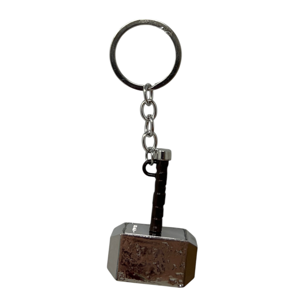 Portachiavi Thor Avengers MARVEL in Metallo Smaltato Ciondolo Martello per Zaino Borsa in Blister - Mv15584