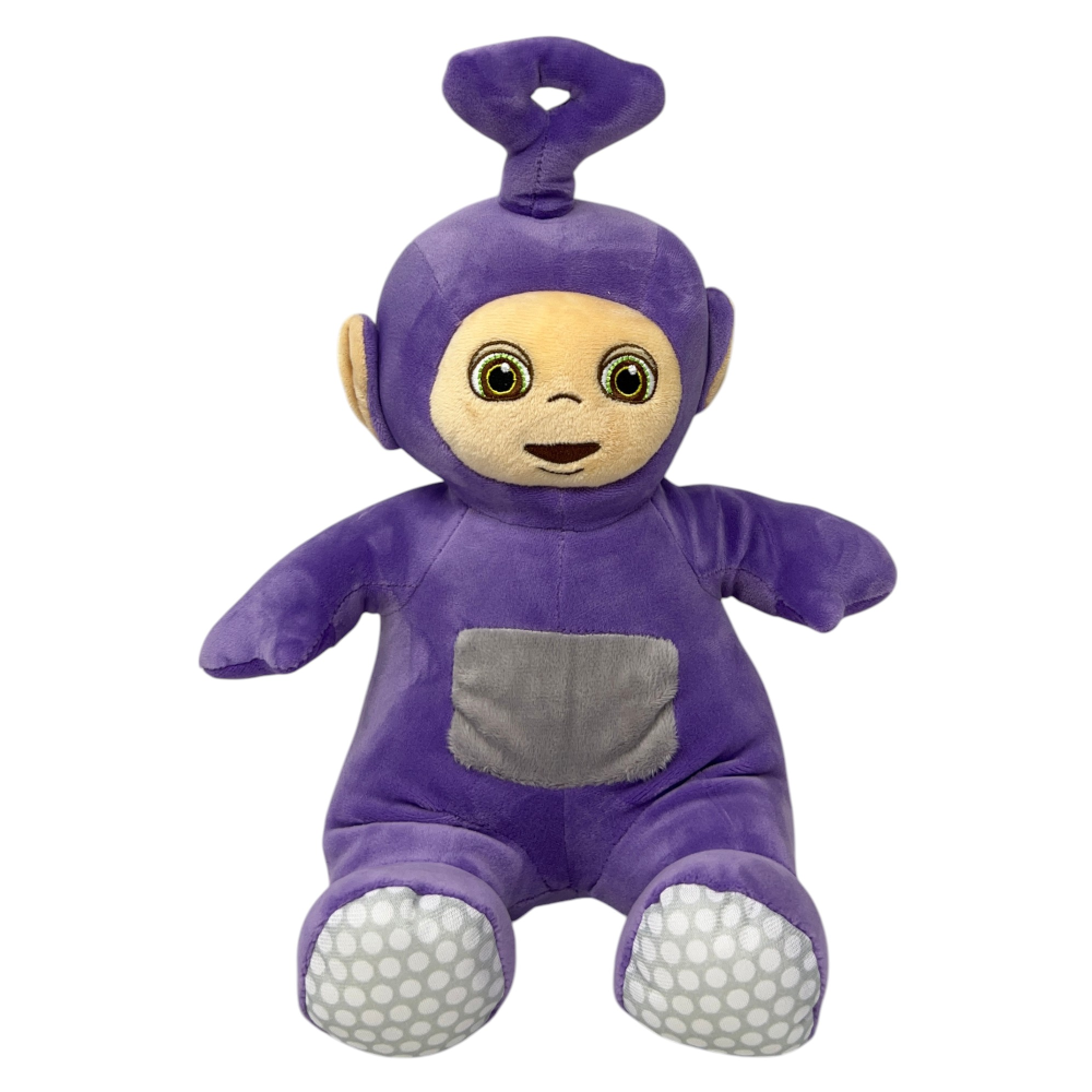 Peluche Tinky Winky Teletubbies Morbido Pupazzo 25 CM in Fibra Riciclata