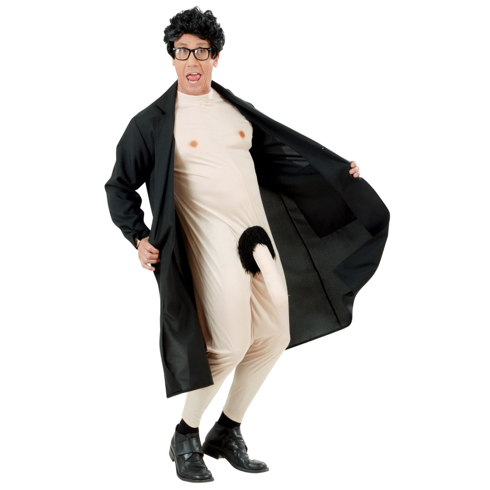Vestito Carnevale Esibizionista Costume Travestimento Carnevale Uomo - 5601
