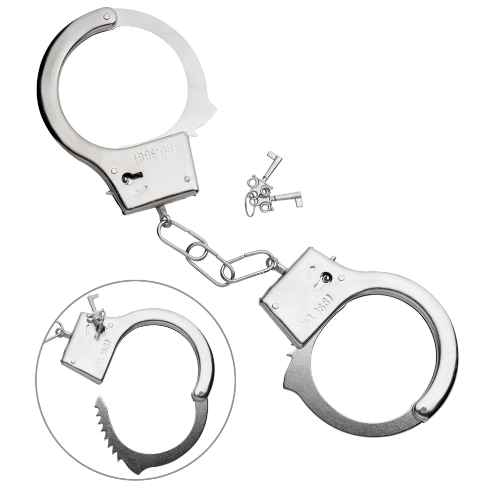 Manette in Metallo con Chiavi Accessori per Abito Vestito Travestimento Carnevale Bambino