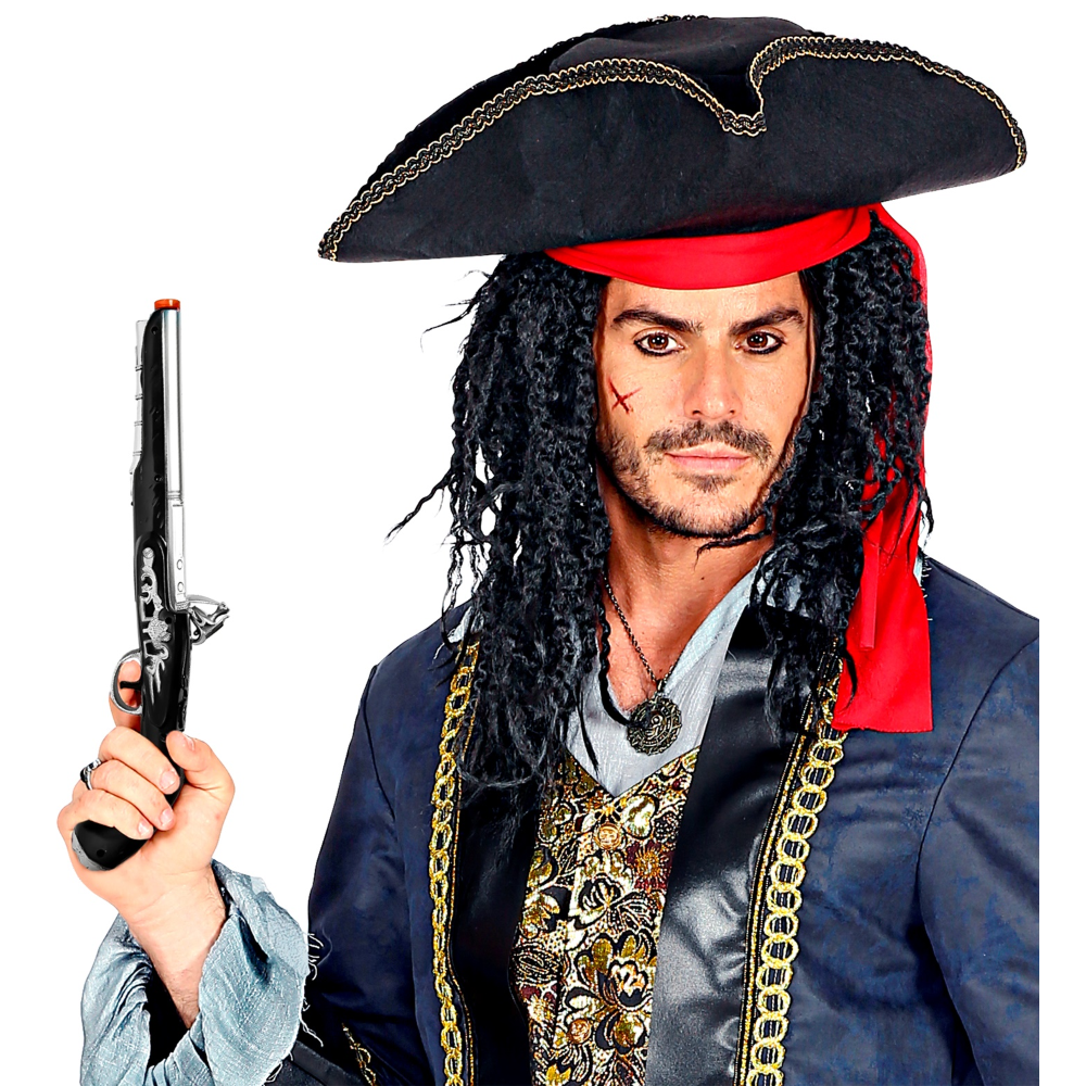 Pistola Pirata con Suono Accessori per Abito Vestito Travestimento Carnevale Bambino 04859