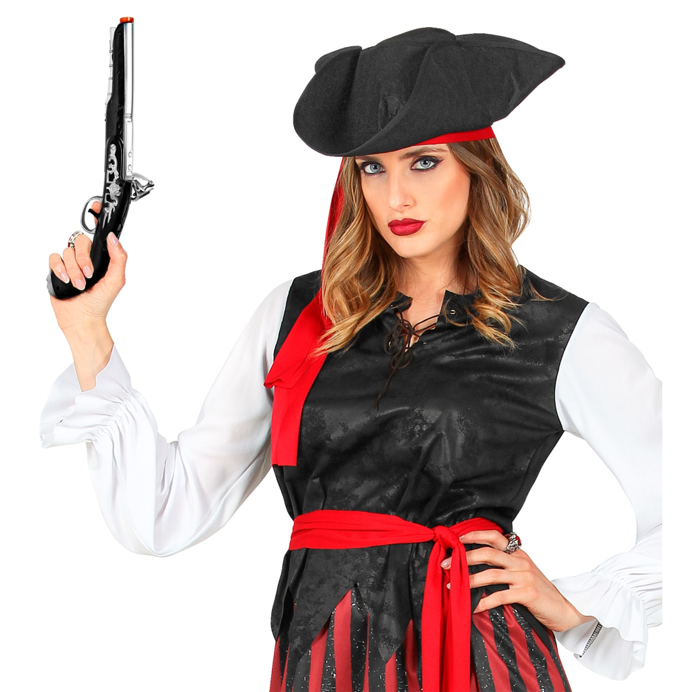 Pistola Pirata con Suono Accessori per Abito Vestito Travestimento Carnevale Bambino 04859