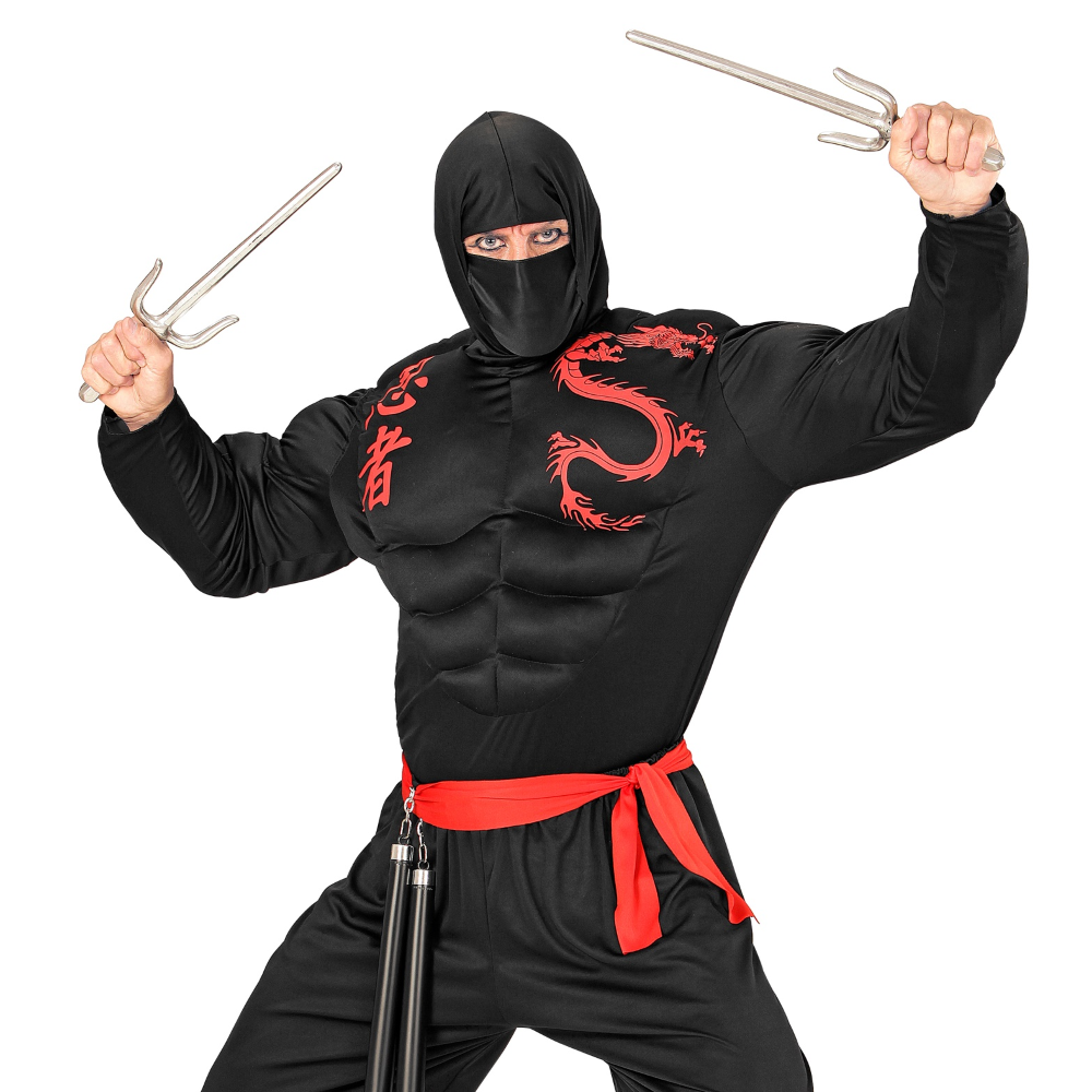 Spada Sai Samurai Accessori per Abito Vestito Travestimento Carnevale Bambino