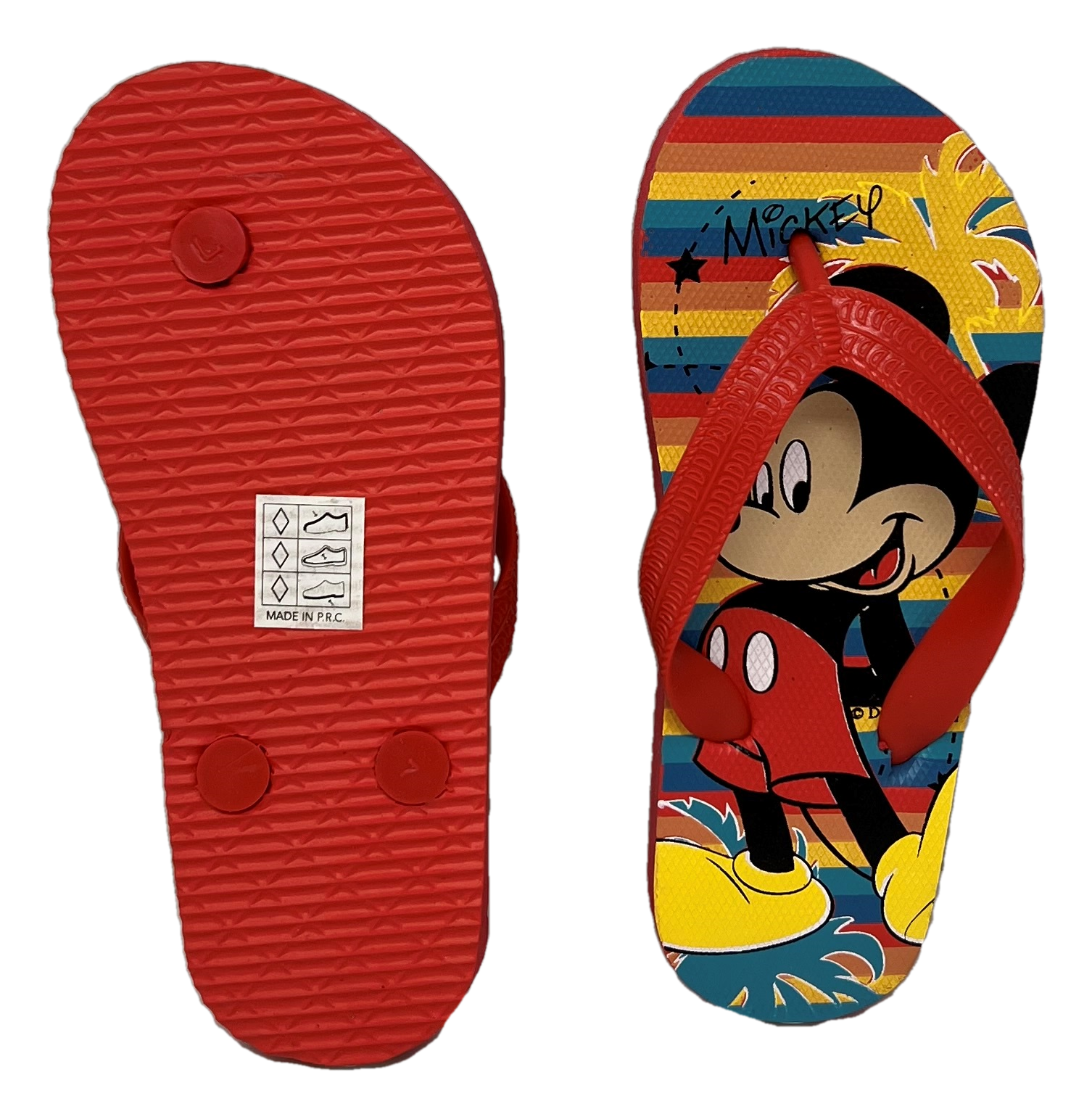 Infradito Topolino Mickey Mouse DISNEY Ciabatte Mare Spiaggia Dal 25 Al 34 - 50591