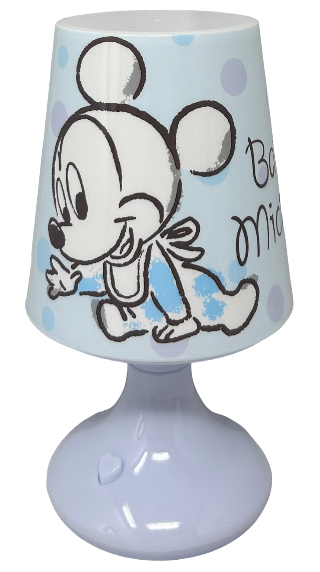 Luce Mini Lampada Topolino e Paperino DISNEY Baby Comodino LED a Batterie Confezione Regalo - 68026/topolino