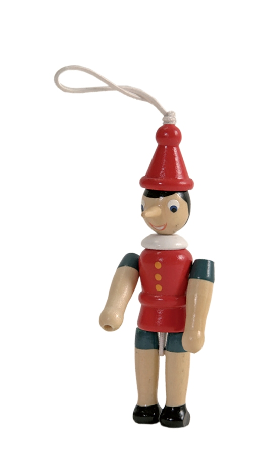 Figura Pinocchio DISNEY in Legno 10 CM