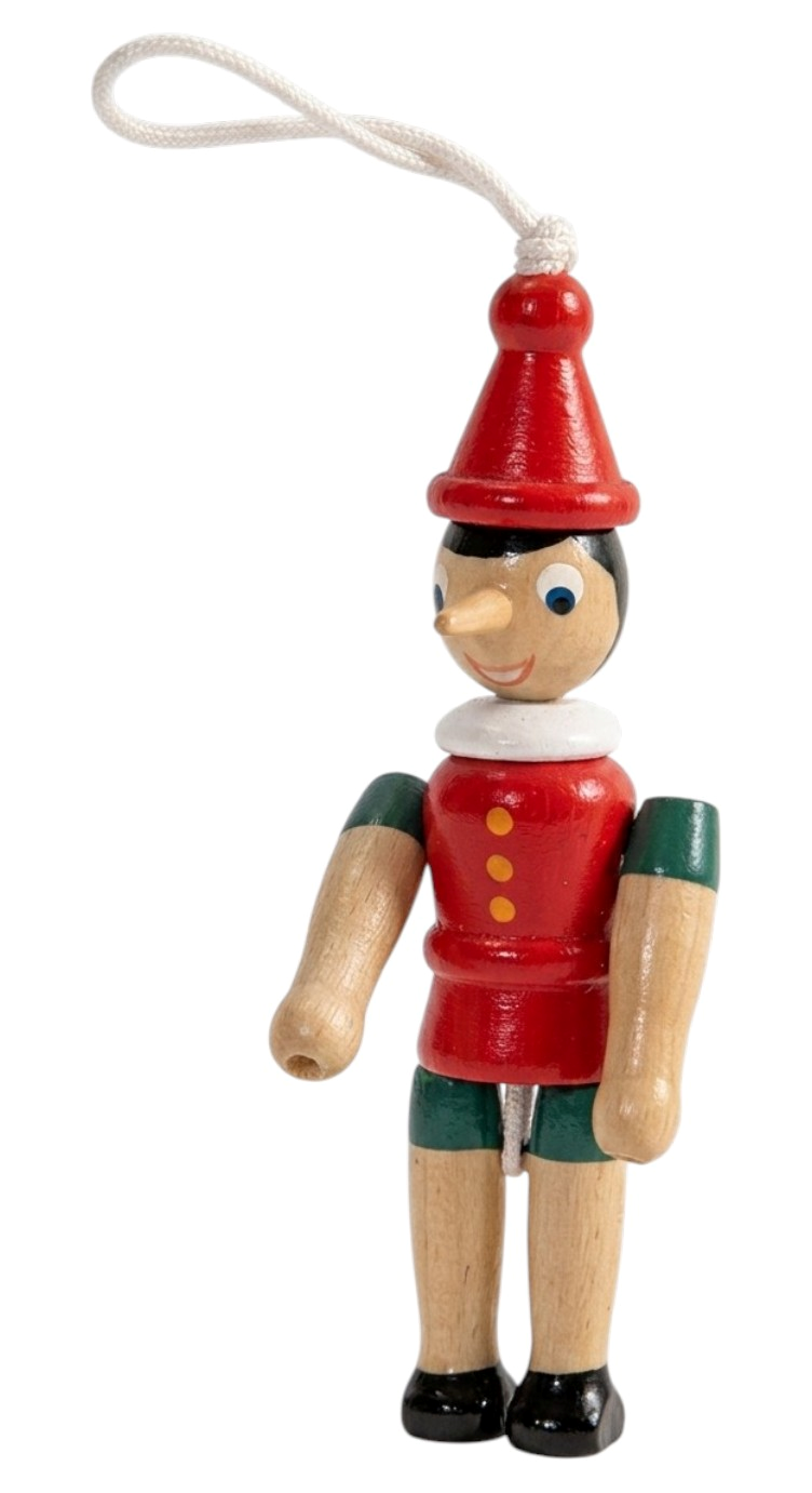 Figura Pinocchio DISNEY in Legno 10 CM